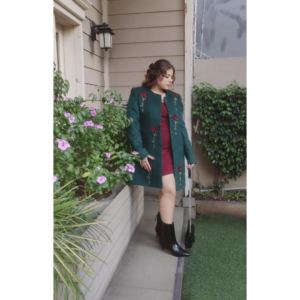 Emerald Green Woolen Coat